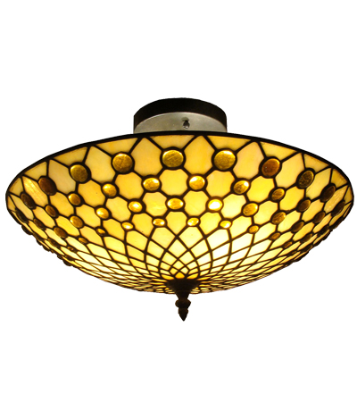 Quoizel Salamander Glass Studio Fine Featherlight Floor Lamp ...
