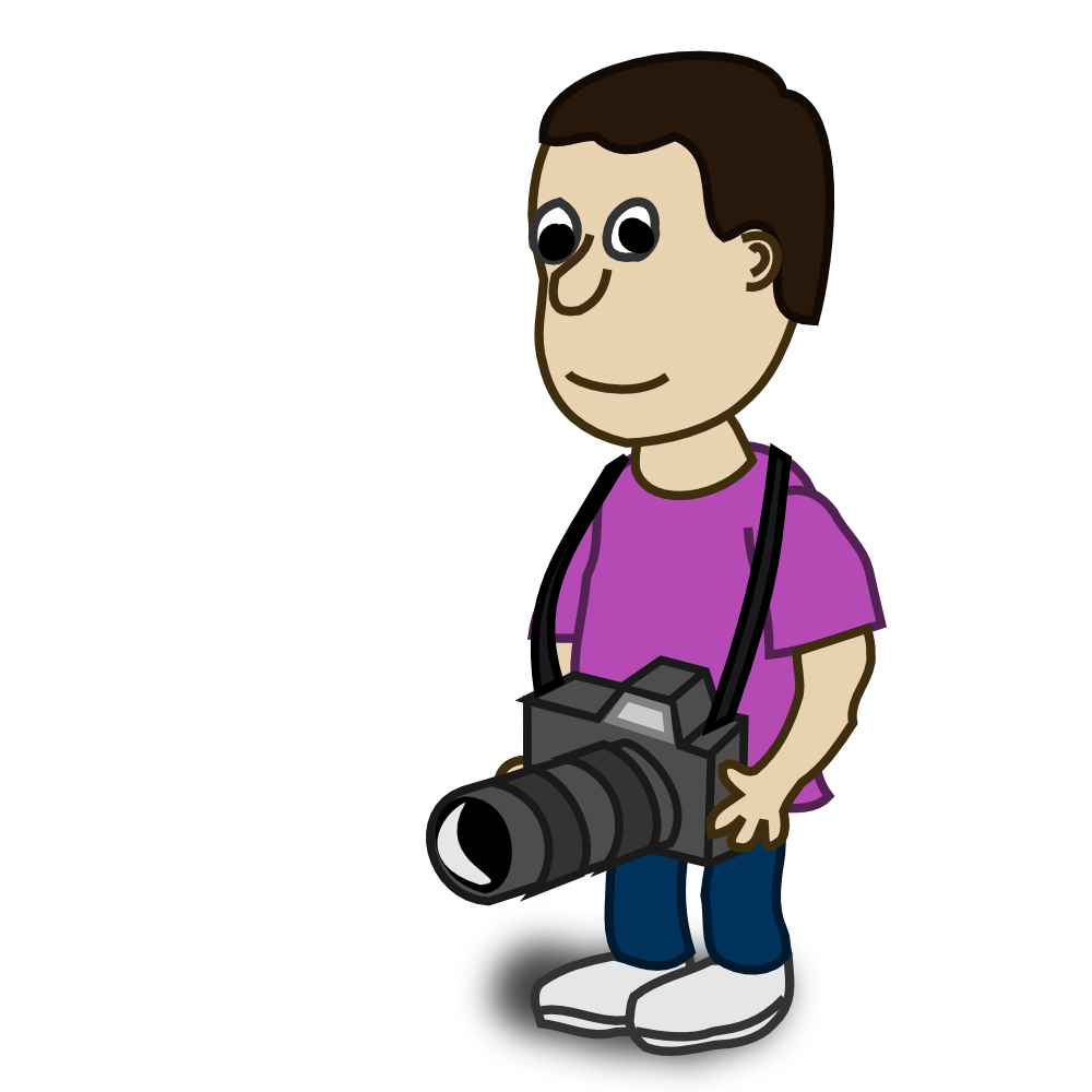 clipart photographer with camera - photo #4