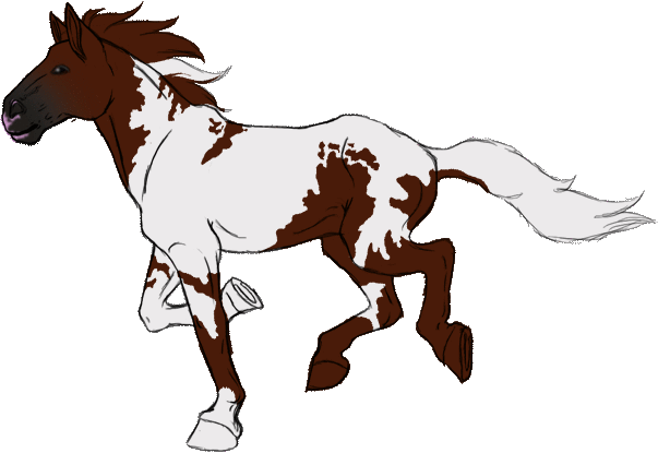 Running Horse AnimationCOLORED by Wolfieluv6 on deviantART
