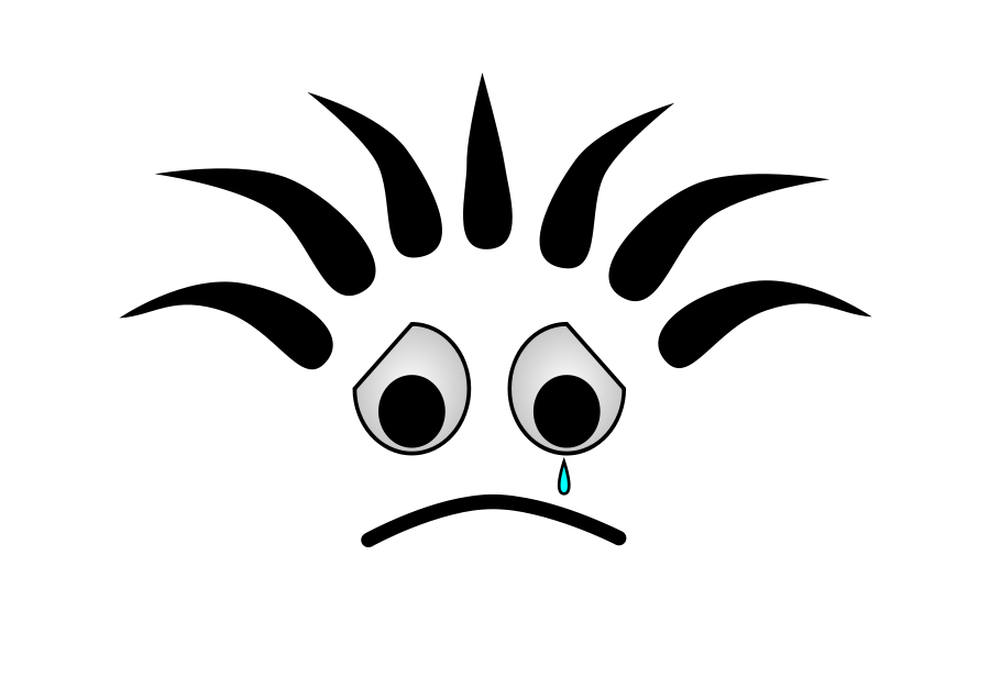 Bob Crying small clipart 300pixel size, free design