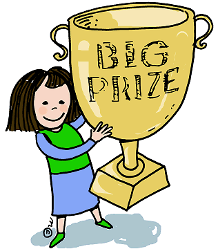 big prize (in color) - Clip Art Gallery