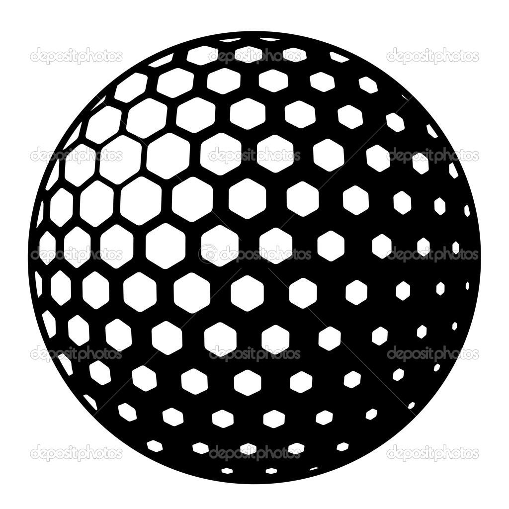 Golf ball symbol – Stock Illustration | Golf Apparel Reviews