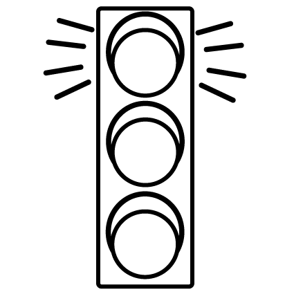 Stoplight Colouring Page - ClipArt Best