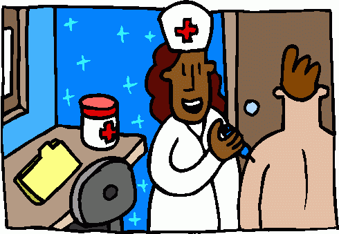 Nurse Giving Shot Clipart Clip Art