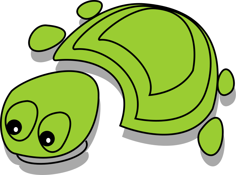 Green Tortoise (cartoon) Clipart, vector clip art online, royalty ...