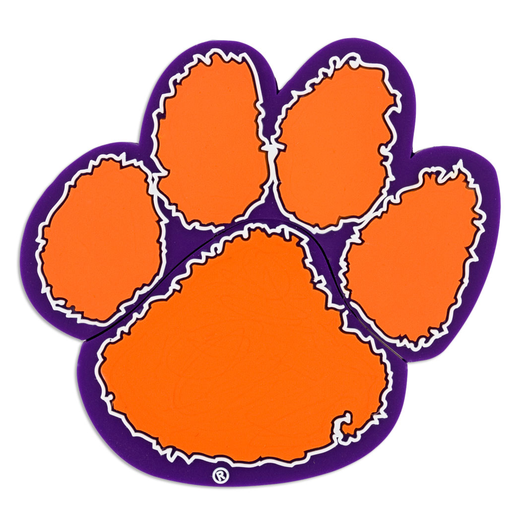 Clemson Tiger Paw Image Free - ClipArt Best