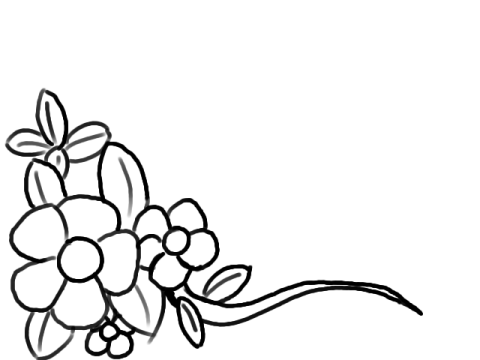 flower line clip art | Andrew Garfield