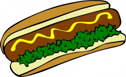 Download Hot Dog clip art Vector Free