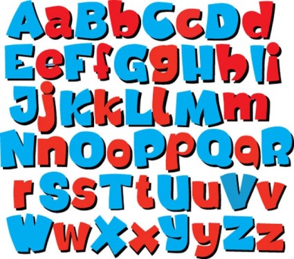 Vector cartoon font abc Free vector for free download (about 4 files).
