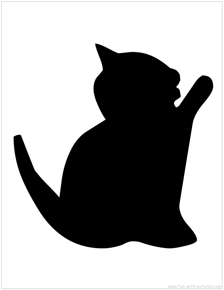 Cat Silhouette Vector - ClipArt Best