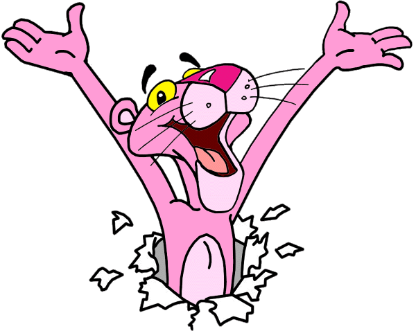 The Pink Panther Clipart - Cartoon Characters Images