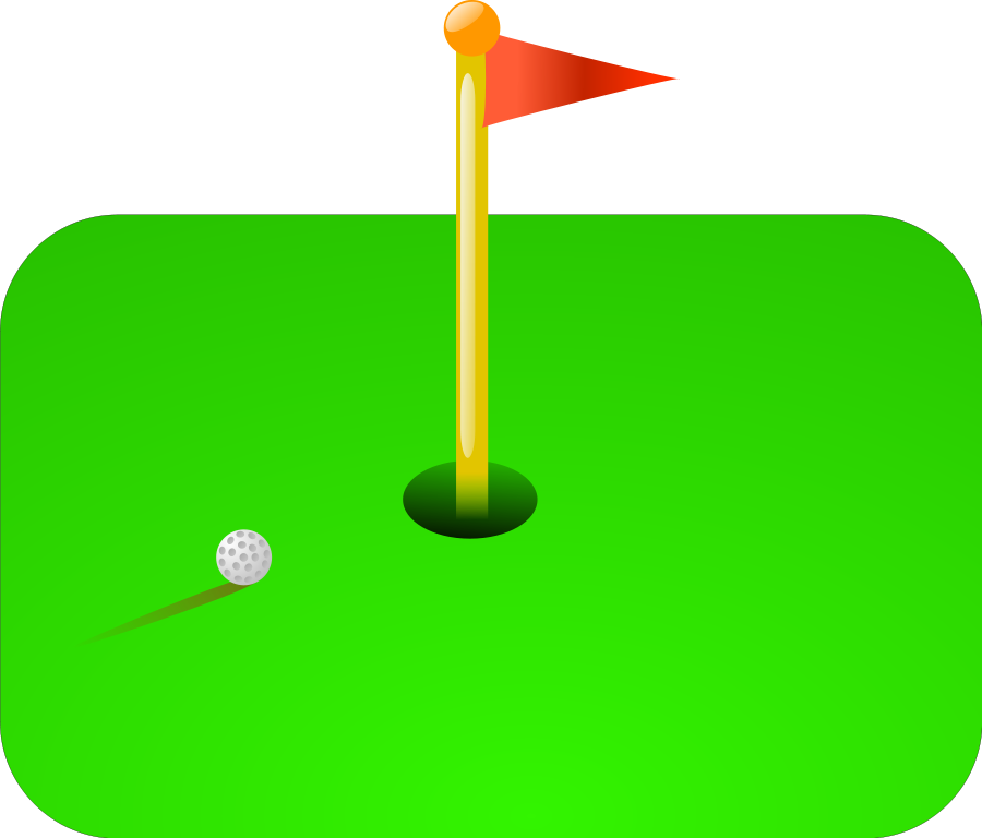 Golf flag SVG Vector file, vector clip art svg file