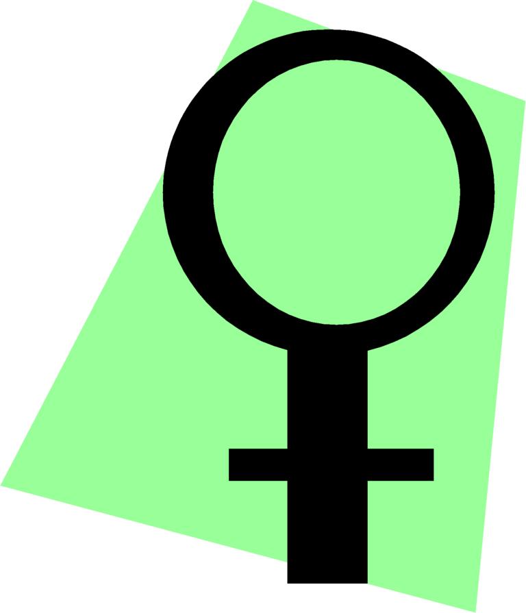 Female Symbol 02 on Mens Short Sleeve T-