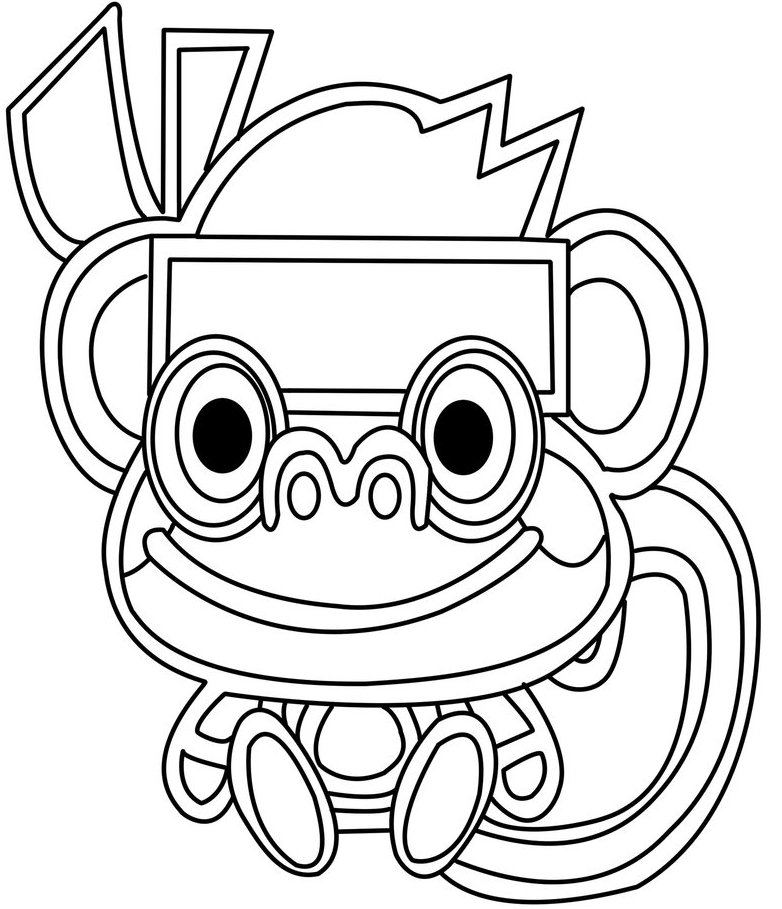 Moshling Coloring Pages