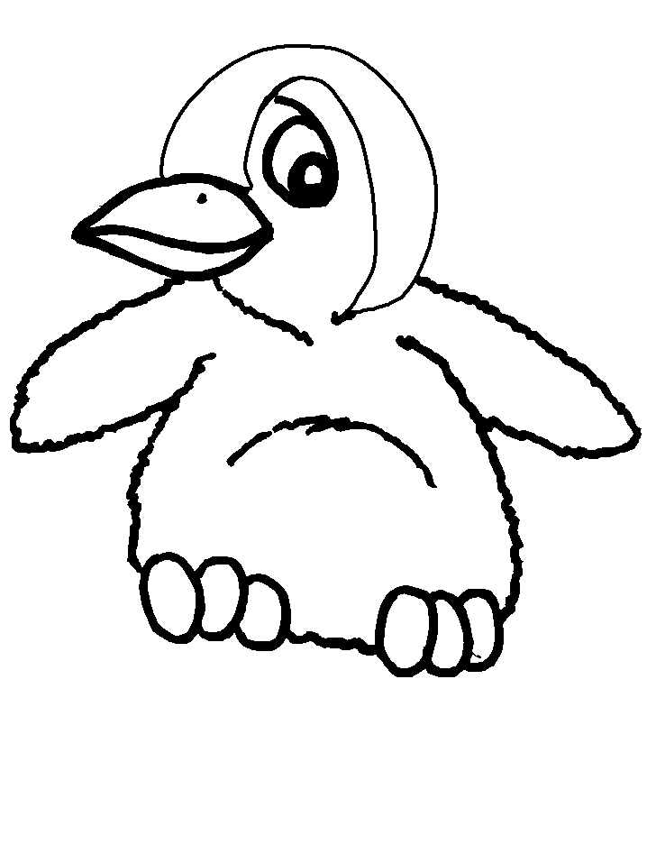 Cute Penguin Coloring Pages | Animal Coloring pages | Printable ...