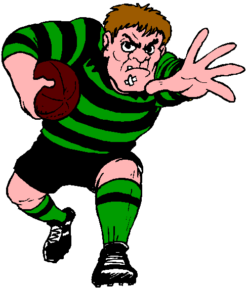 clipart rugby player - photo #35