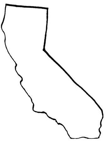 Pix For > California Outline Map Tattoo