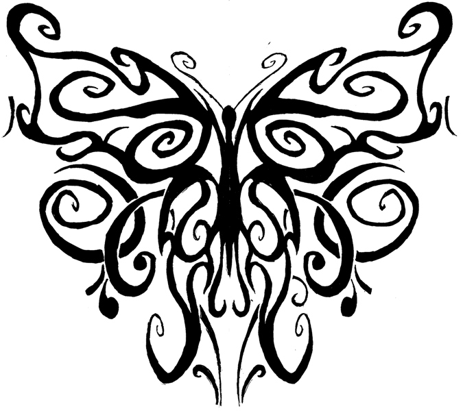 deviantART: More Like Tribal Butterfly 3 by CozmicDreamer