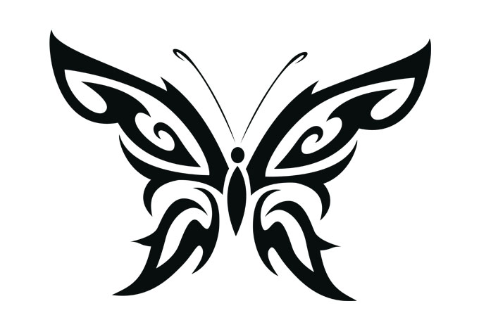Waterscenes Cool Tribal Butterfly Tattoo Designs 400 X 836 94 Kb ...