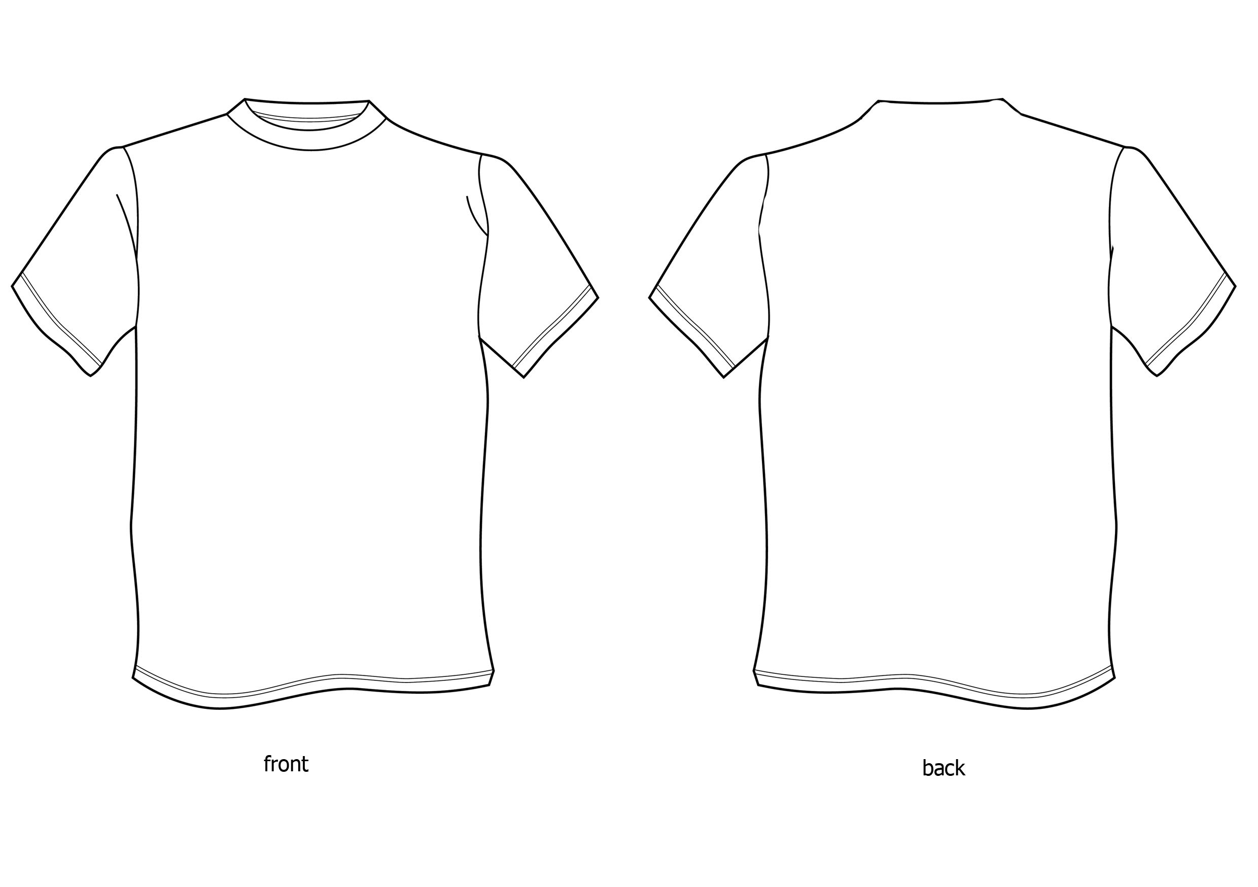 Free Printable T Shirt Design Template