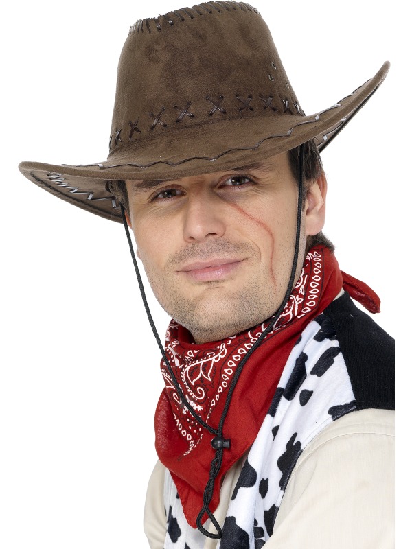 Suede Look Cowboy Hat | Costume4U