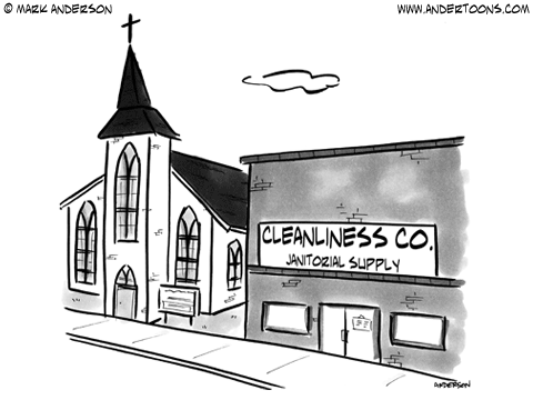 Religion Cartoon #5527 ANDERTOONS RELIGION CARTOONS