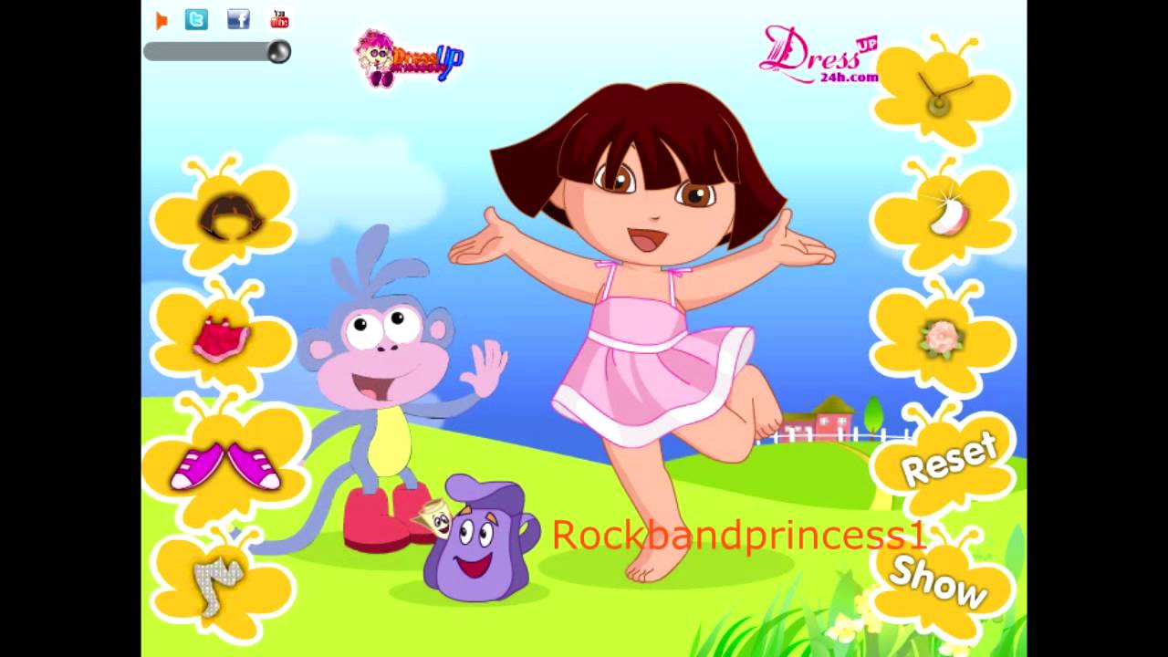 Dora Online Games Dora Cartoon Game - YouTube