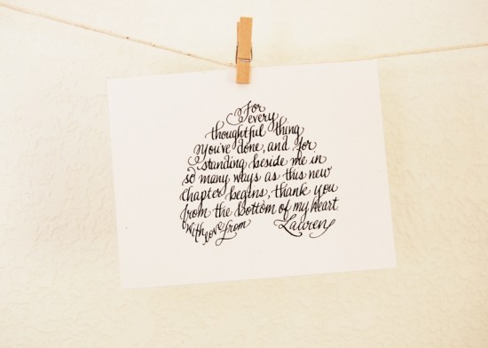 Calligraphy-Wedding-Thank-You- ...