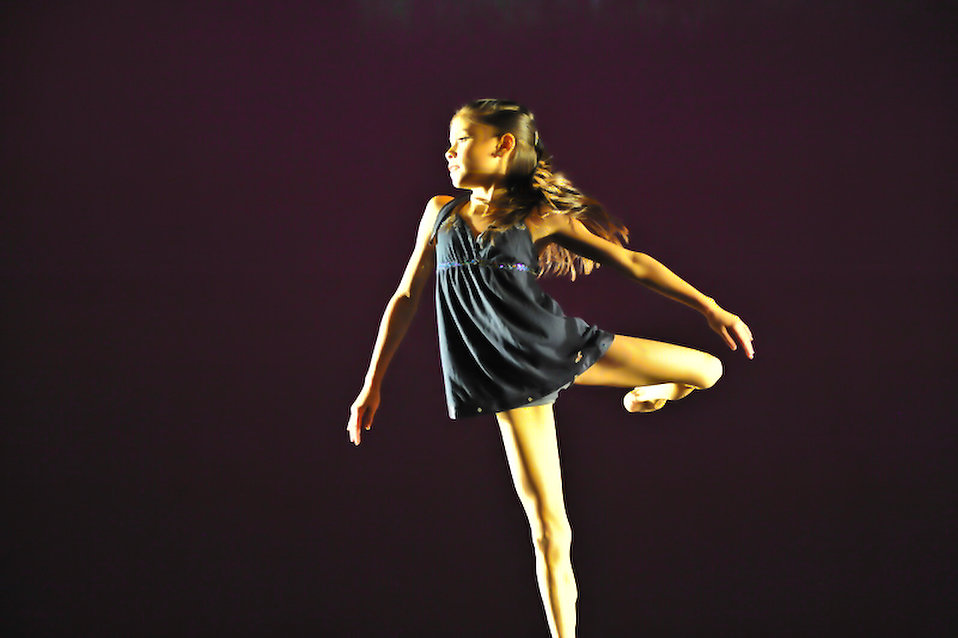 Dancing Girl | Free Stock Photo | A beautiful young girl dancing ...