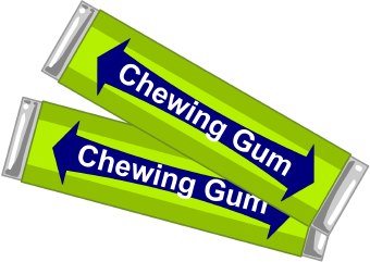 No Chewing Gum Clipart