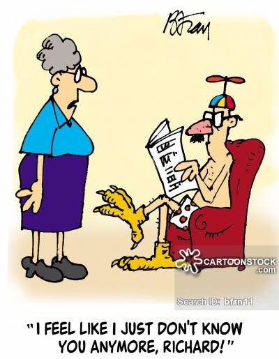 Older Couple Cartoons and Comics - funny pictures from CartoonStock