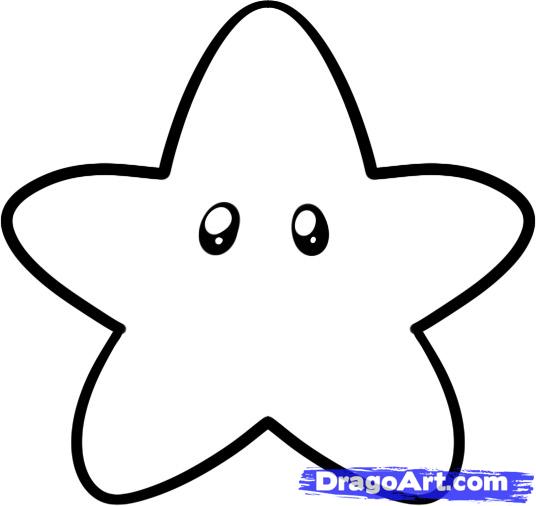 How to Draw a Star for Kids, Step by Step, Cartoons For Kids, For ...
