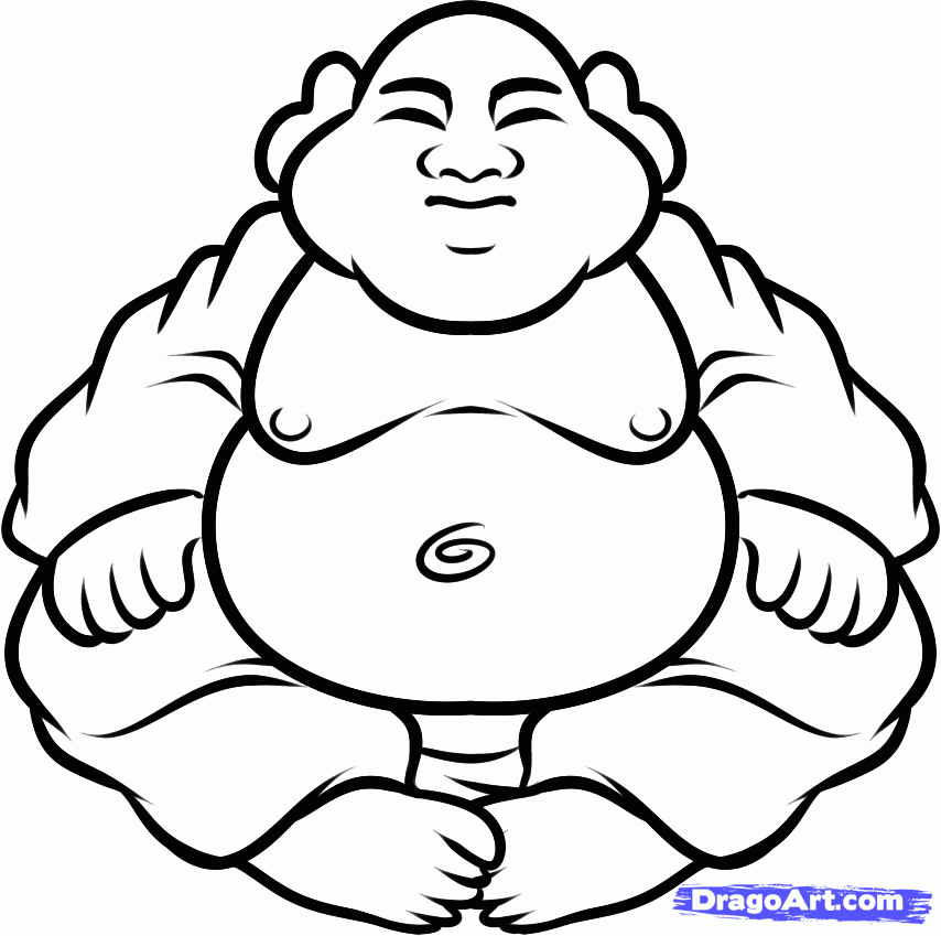 Cartoon Buddha - Cliparts.co