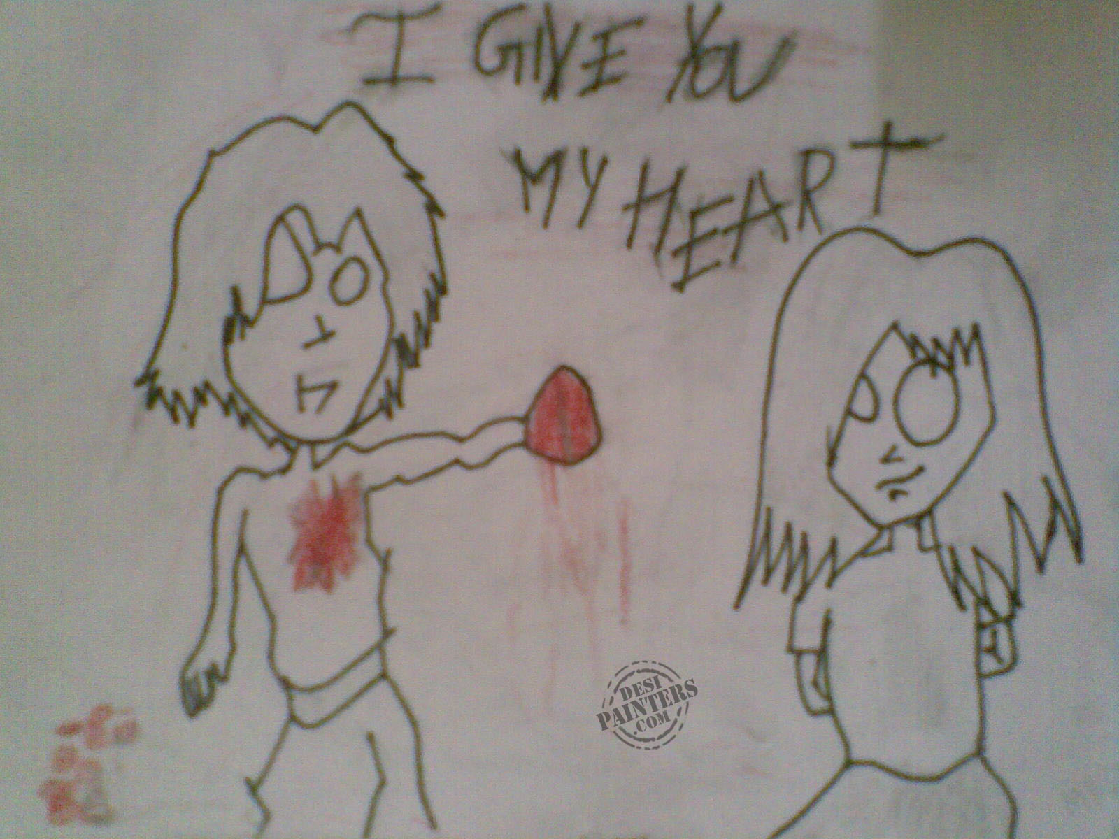 I Give U My Heart | DesiPainters.com