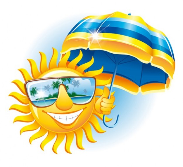 cartoon-sun-with-sunglasses- ...