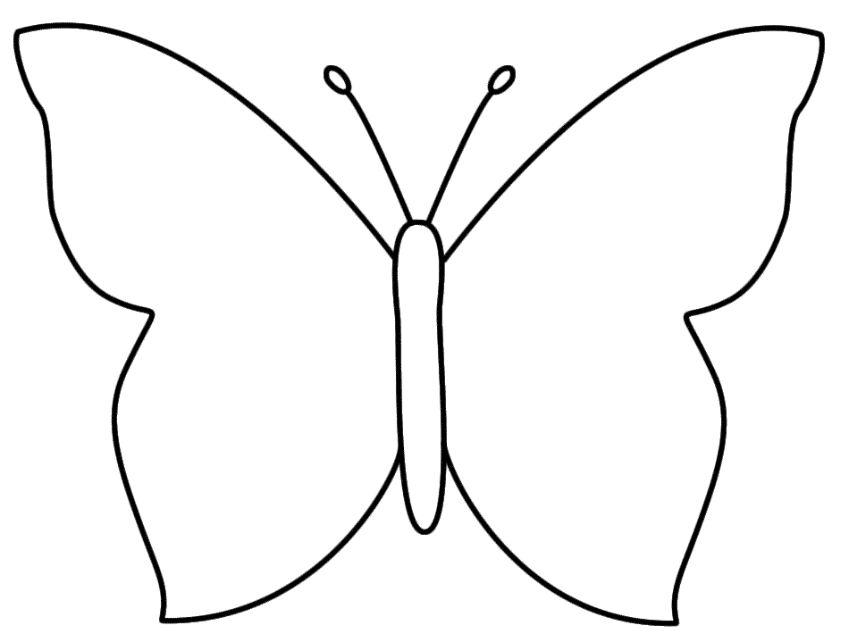 Butterfly Outline | Things I Have Done | Pinterest