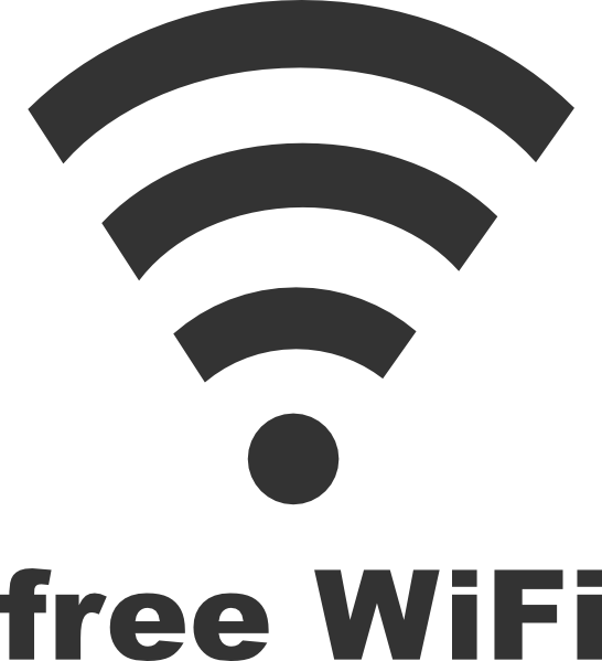 Free Wifi Sign Clip Art at Clker.com - vector clip art online ...