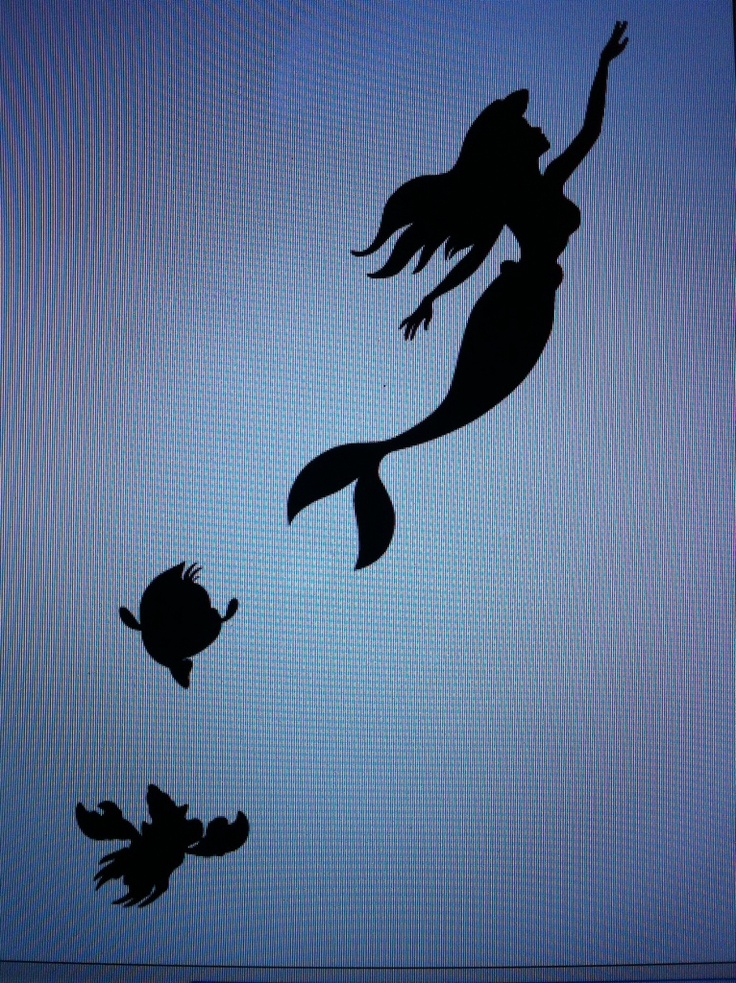 Designs and Little Mermaid Silhouette Tattoo | picturespider.com