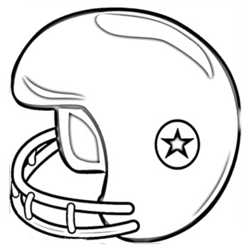 Football Helmet Trendy Coloring Pages - Football Coloring Pages ...