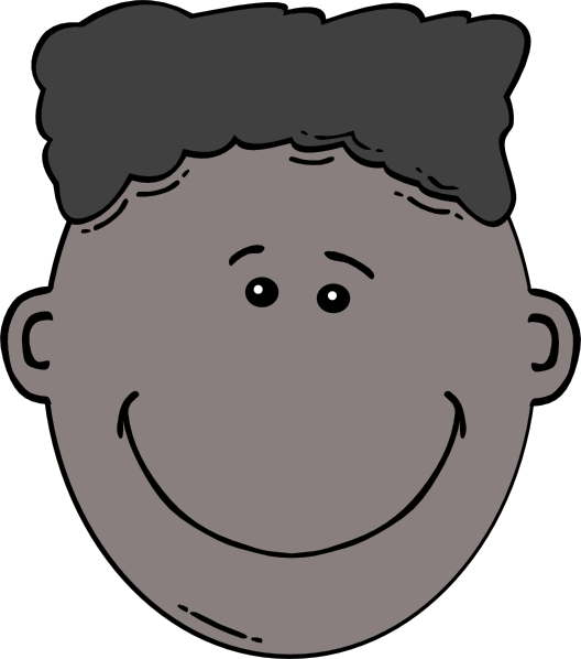 Boy Face Cartoon clip art Free Vector / 4Vector