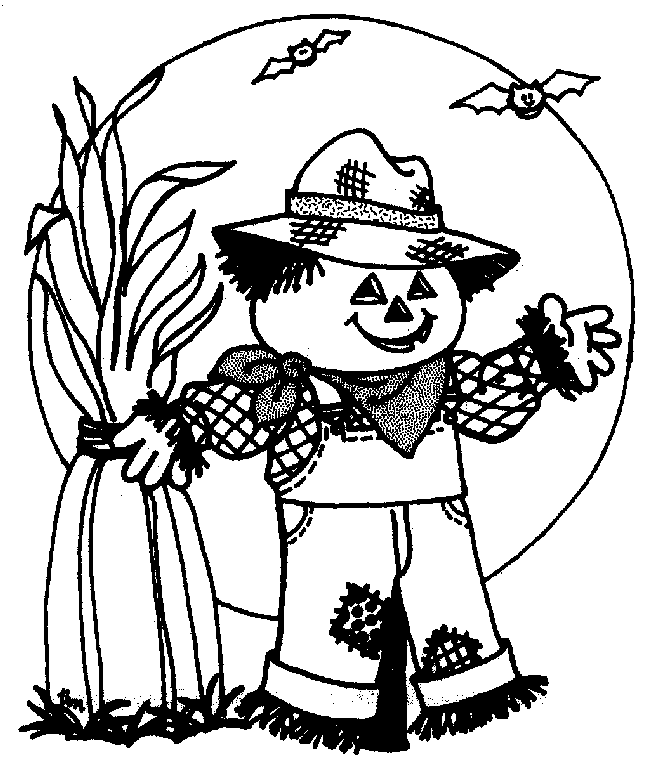 Halloween Coloring Sheets For Pre K
