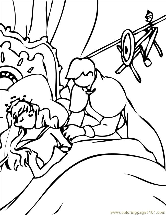 Coloring Pages Sleeping Beauty Ink (Cartoons > Sleeping Beauty ...