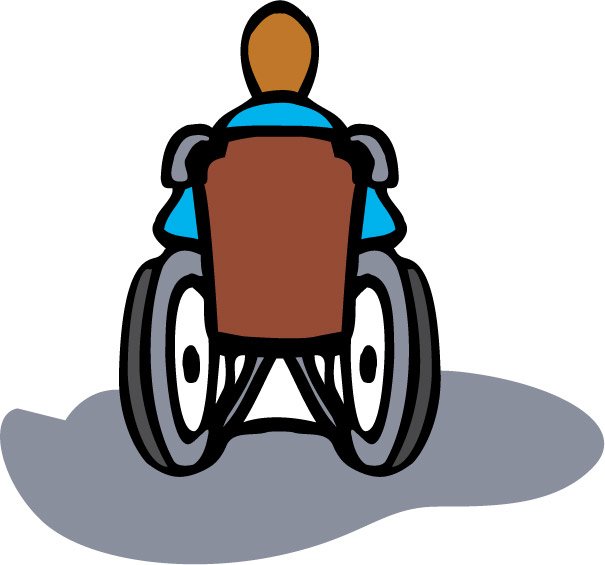Medical : BP-wheelchair : Classroom Clipart