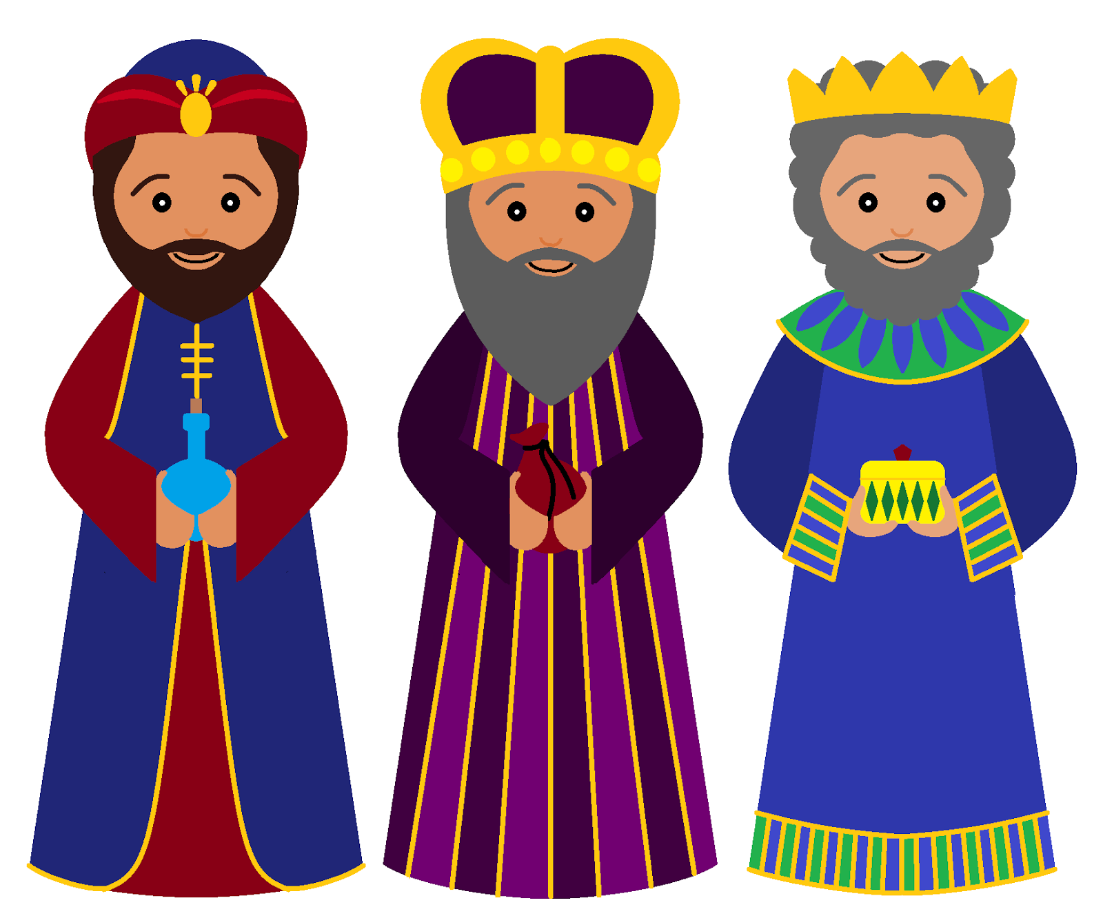 Images For > Three Wise Men Clipart