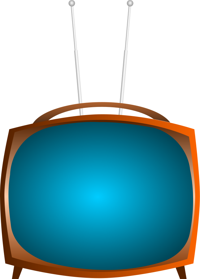 An Old TV SVG Vector file, vector clip art svg file