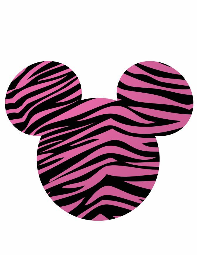 Pink Minnie Mouse Head