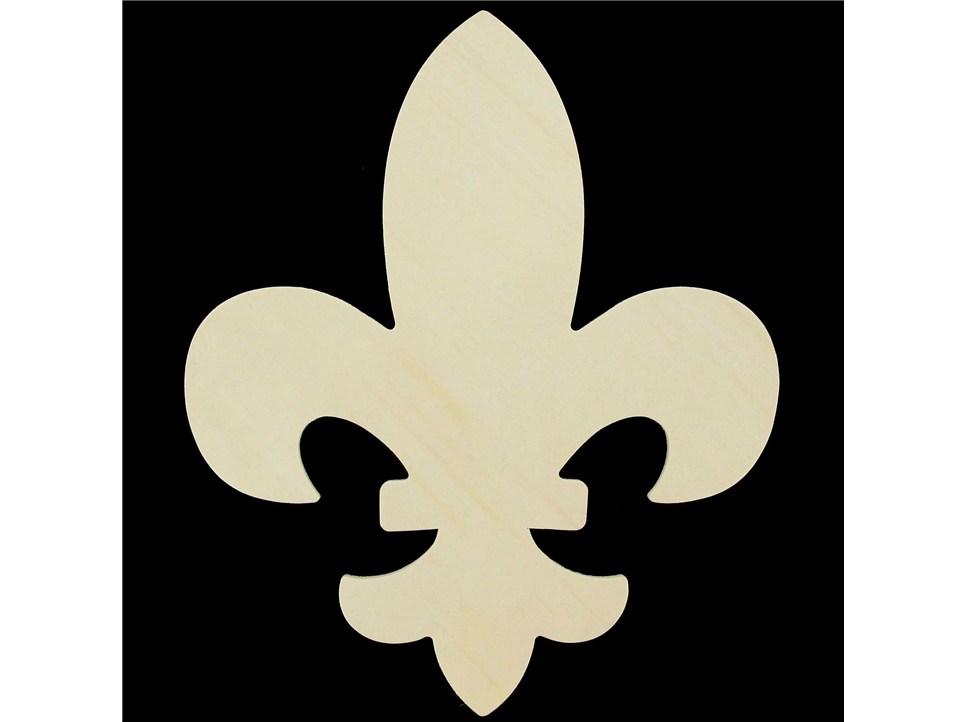 11" Baltic Birch Unpainted Wooden Fleur-De-Lis | Shop Hobby Lobby