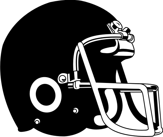 Black Football Helmet Clipart | Clipart Panda - Free Clipart Images