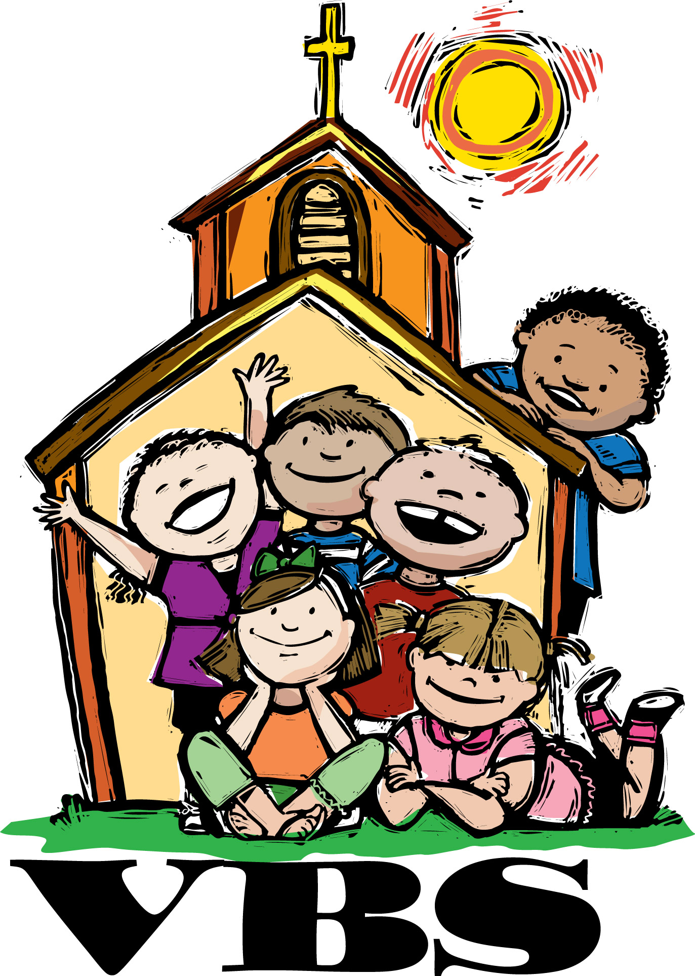 free clipart of family at church - photo #25
