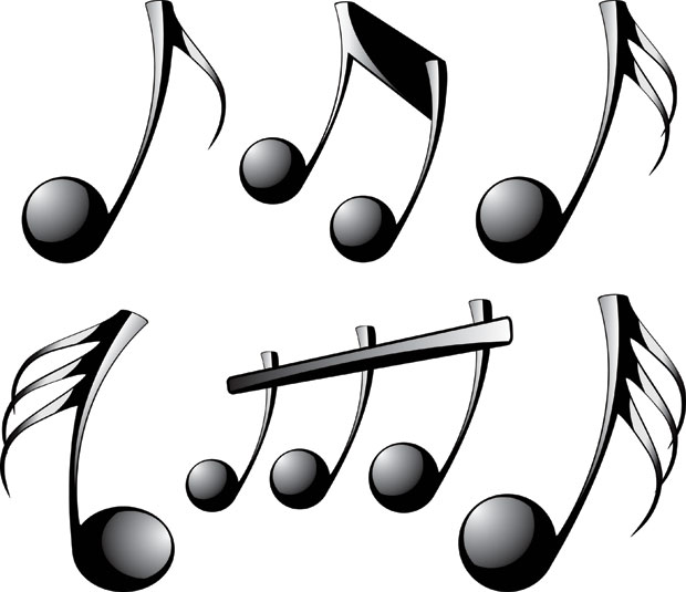 Music Note Graphic - ClipArt Best
